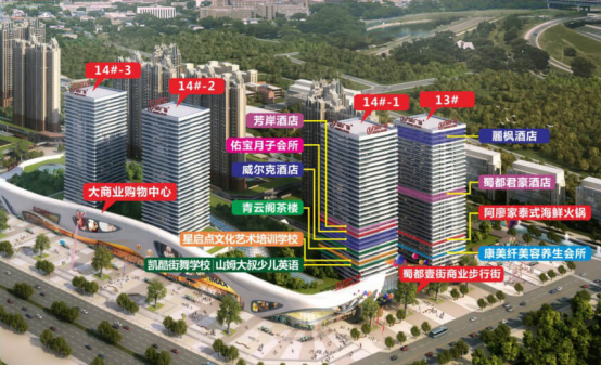 答網(wǎng)友問:成都哪些公寓值得下手