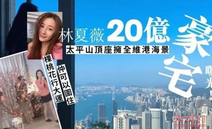 林夏薇20億豪宅曝光 愛(ài)情事業(yè)雙豐收堪稱(chēng)人生贏家(圖)