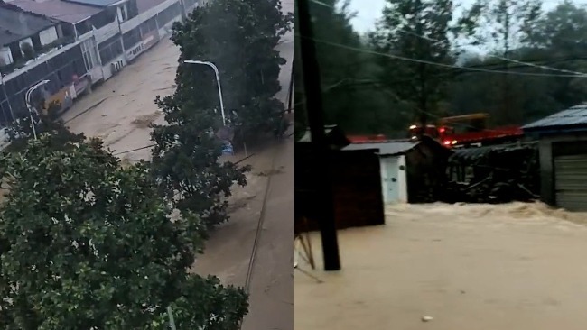 湖北多地遭遇特大暴雨 湖北隨州降雨量破當(dāng)?shù)?月極值