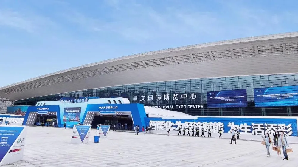 2021智博會,貝塔智能科技讓大使館一行贊不絕口
