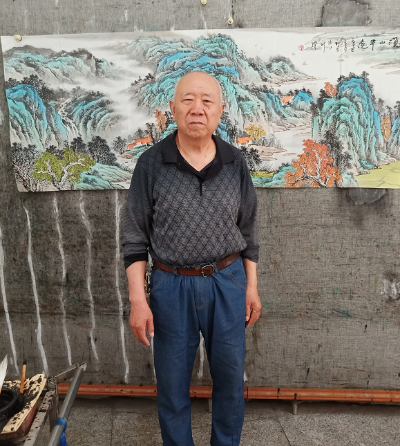 第四代大風(fēng)堂掌門(mén)人著名畫(huà)家張新慶