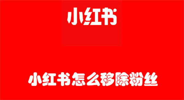 小紅書(shū)怎么移除粉絲