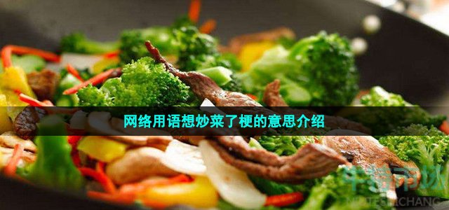 網(wǎng)絡(luò)用語(yǔ)想炒菜了梗的意思介紹