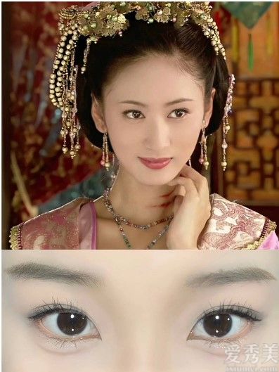 中式古典釣系妝容教程,內(nèi)雙腫眼女生必備!