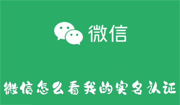 微信怎么看我的實(shí)名認(rèn)證
