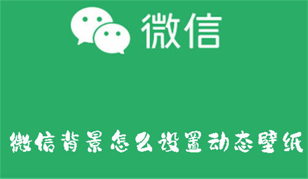 微信背景怎么設(shè)置動態(tài)壁紙