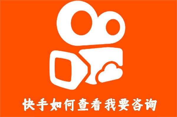 快手如何查看我要咨詢