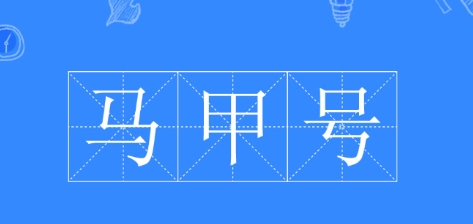 網絡用語馬甲號是什么梗