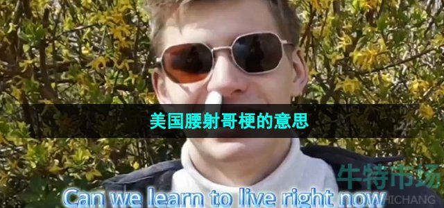 《抖音》美國(guó)腰射哥梗的意思介紹