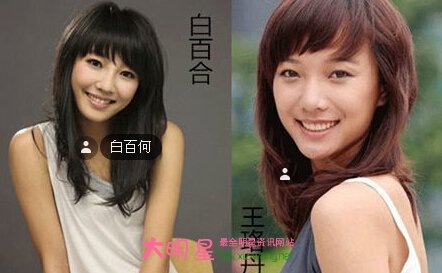 王珞丹,白百合