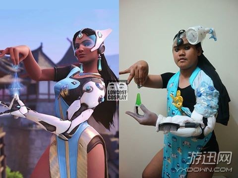 《守望先鋒》靈魂級(jí)Cosplay 不僅省錢而且神還原!(圖)