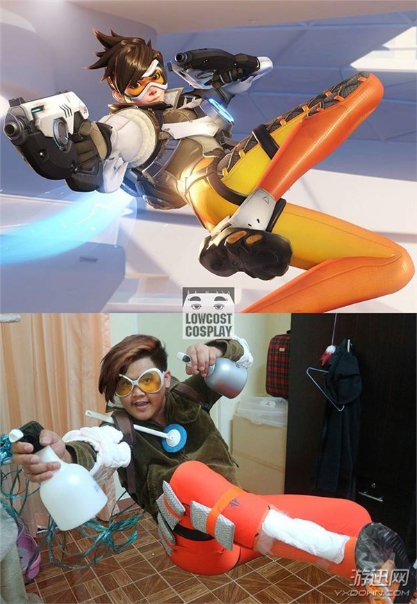 《守望先鋒》靈魂級(jí)Cosplay 不僅省錢而且神還原!(圖)