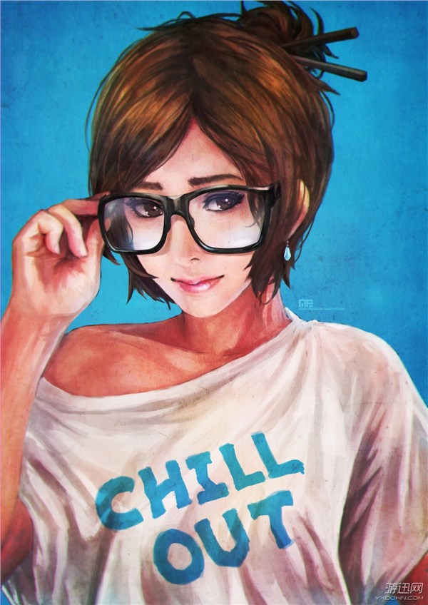 《守望先鋒》角色全部變身妹子!同人畫作簡直棒呆啦