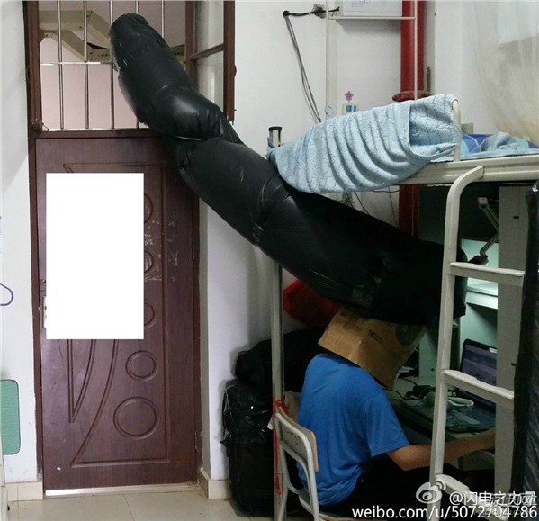 朋友你是個人才!廣西大學(xué)生自制集體宿舍防二手煙神器
