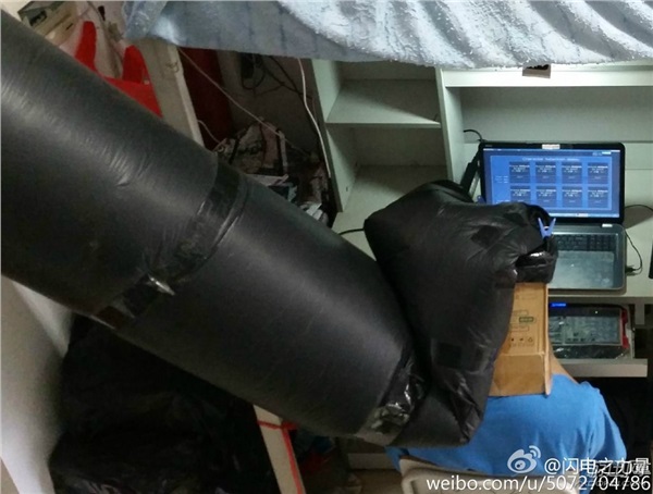 朋友你是個人才!廣西大學(xué)生自制集體宿舍防二手煙神器