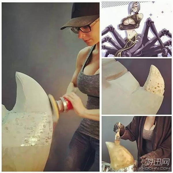 胸猛Coser挑戰(zhàn)性感蜘蛛娘 凸顯的南半球讓人移不開(kāi)眼睛
