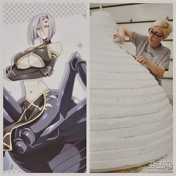 胸猛Coser挑戰(zhàn)性感蜘蛛娘 凸顯的南半球讓人移不開(kāi)眼睛