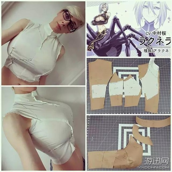 胸猛Coser挑戰(zhàn)性感蜘蛛娘 凸顯的南半球讓人移不開眼睛