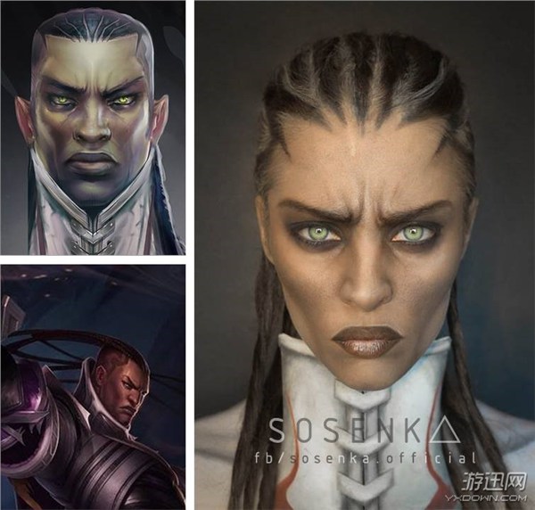 超驚悚的恐怖怪物Cos 這是個(gè)顏值超高的妹子你敢信?