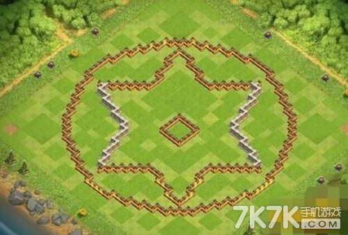 部落沖突11本六芒星陣型